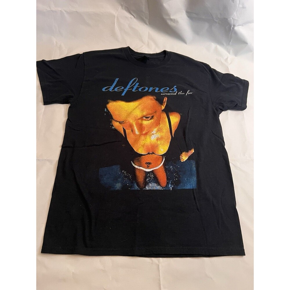 Deftones Around The Fur Concert T-Shirt 2025 Mars Volta Gildan Tag M
